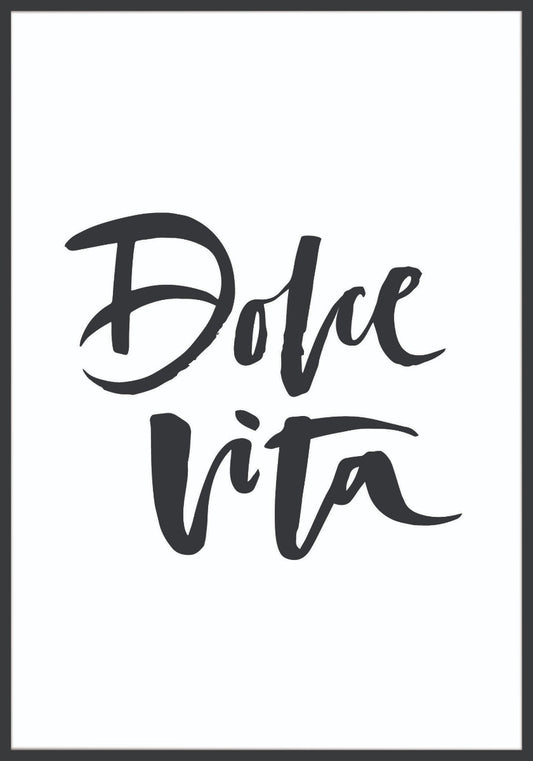  Dolce Vita-Plakat
