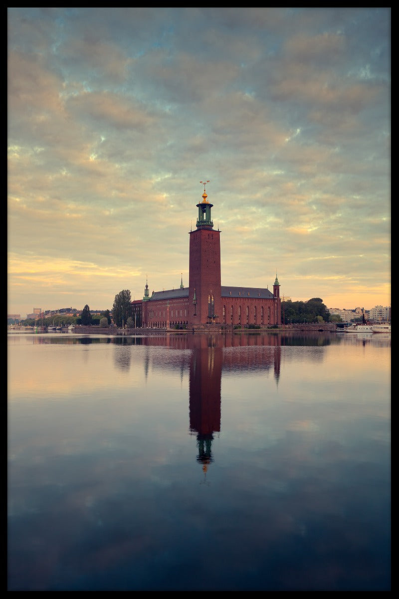  Plakat des Stockholmer Rathauses