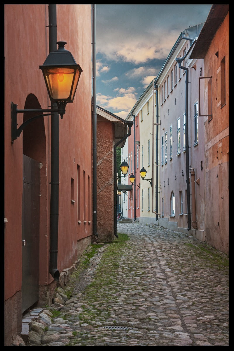  Plakat der finnischen Altstadt