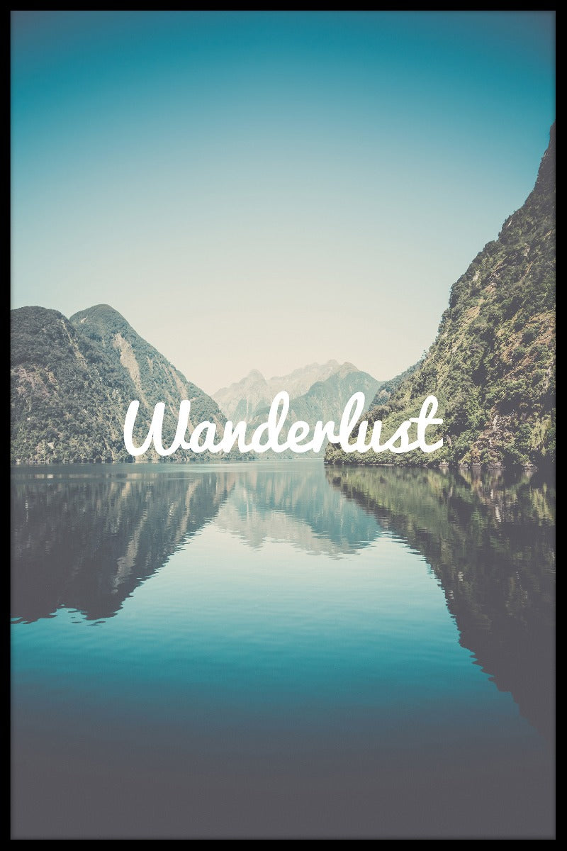  Wanderlust-Plakat