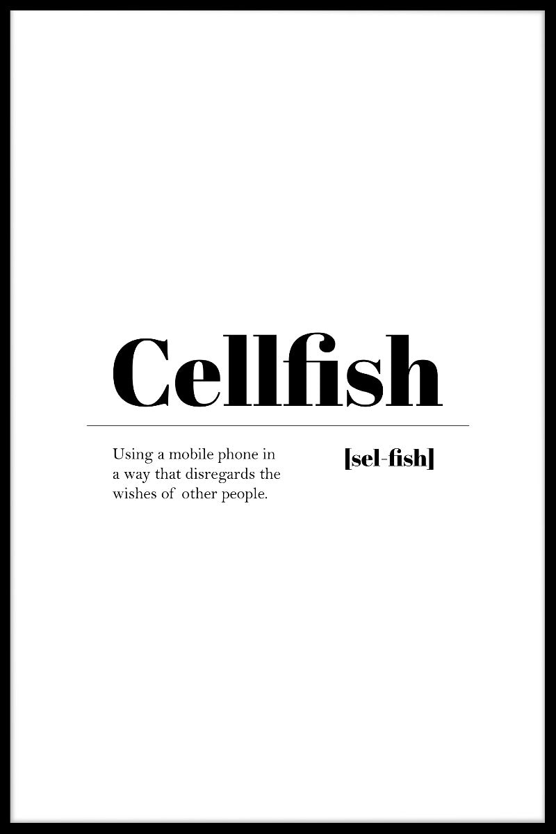  Cellfish-Poster