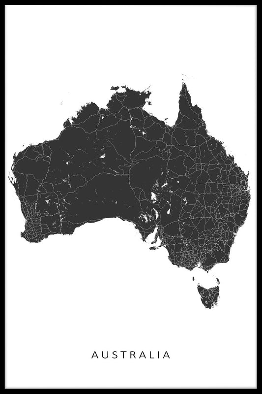 Australien Kartenelemente