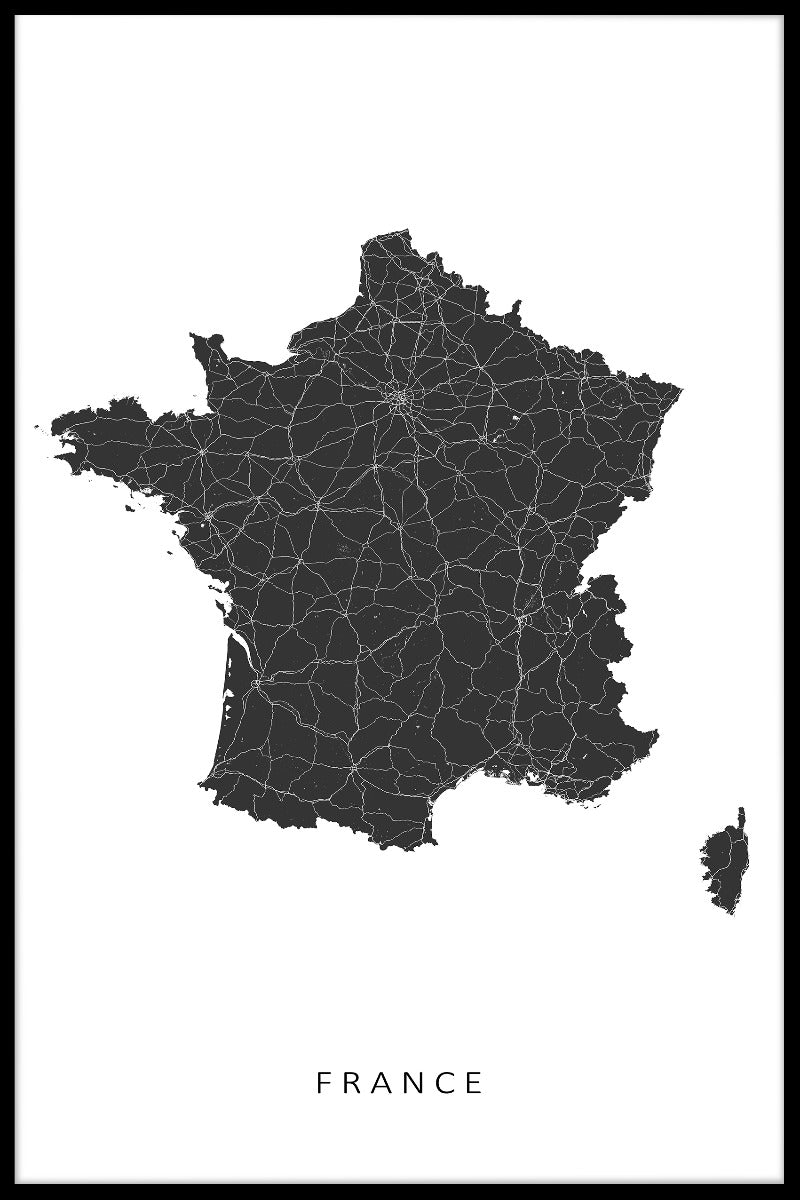  Kartenelemente von Frankreich