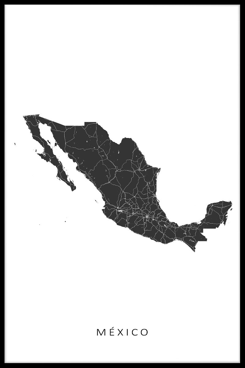  Kartenelemente von Mexiko