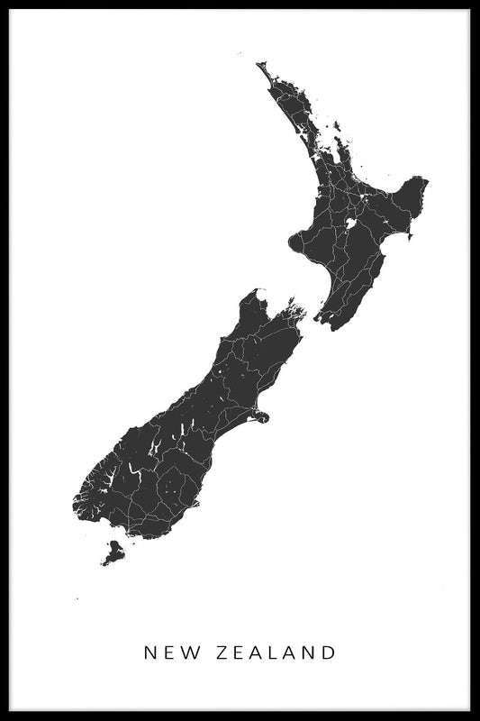  Kartenelemente von Neuseeland