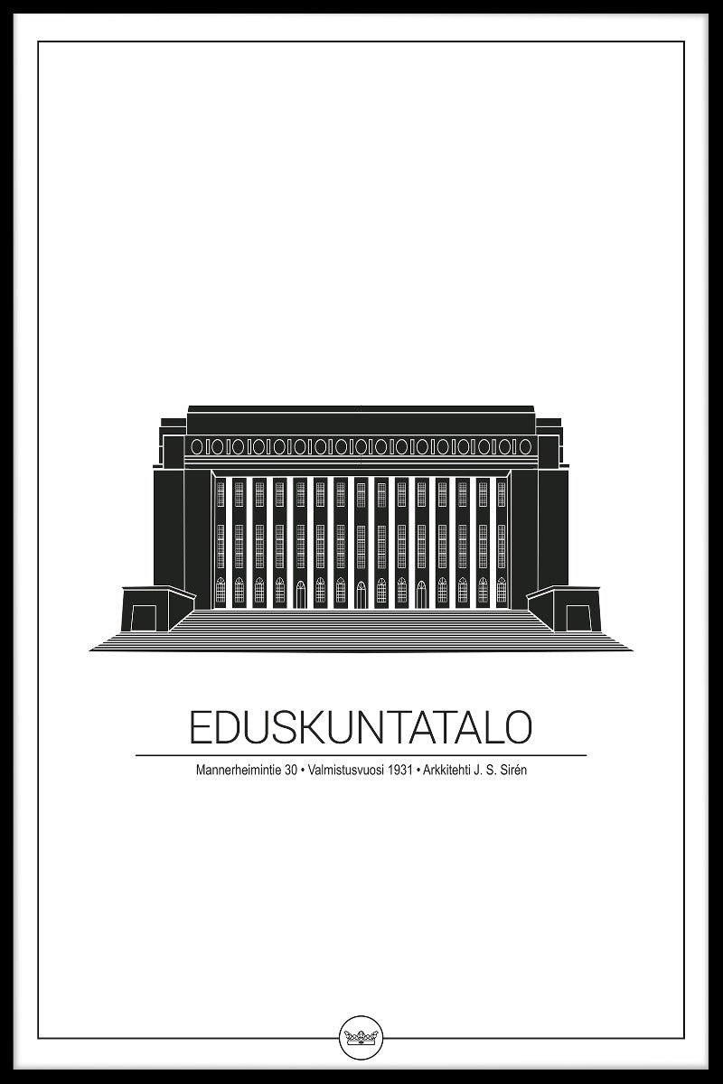 Riksdaghuset Helsinki Plakate