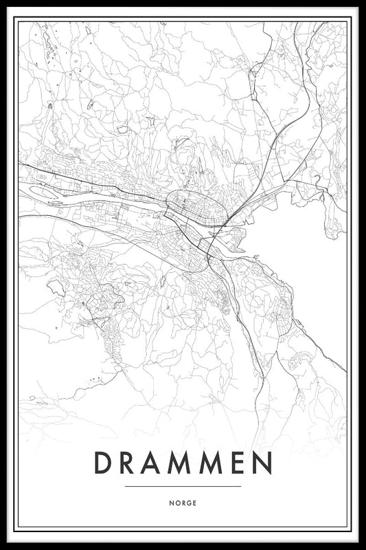  Gegenstände auf der Drammen-Karte