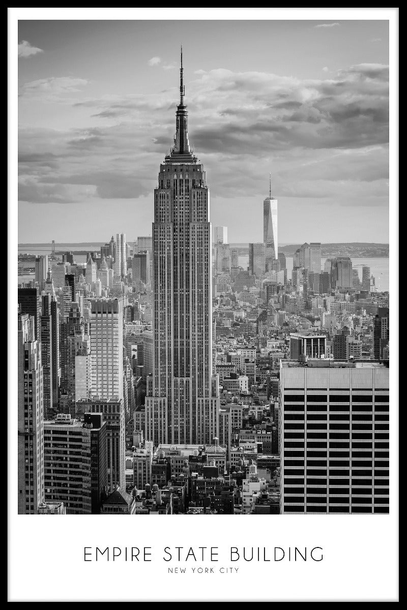 Empire State Building-Plakat