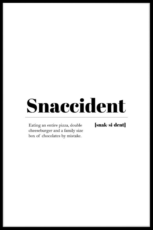  Aufzeichnungen über Snack-Unfälle