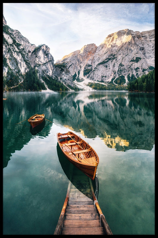  Dolomitensee Holzboote Artikel