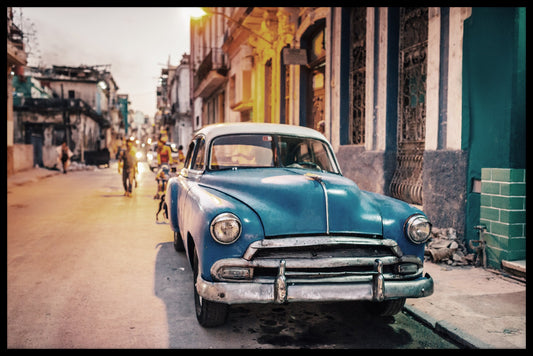  Oldtimer Kuba Poster