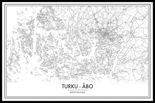  Karteneinträge für die Karte des Archipels von Turku