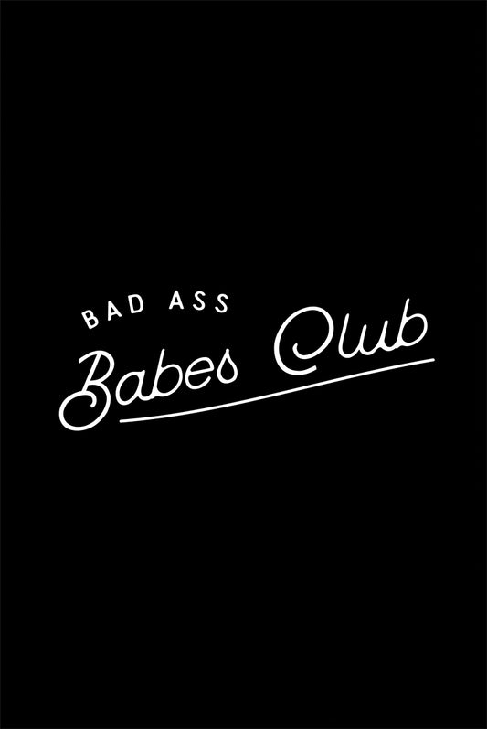  Badass Babes Club-Plakat