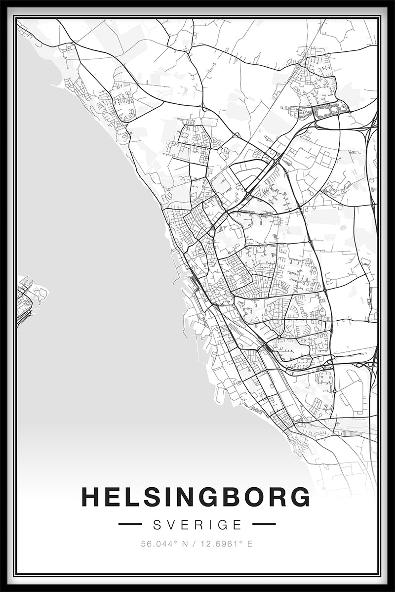  Helsingborg-Kartenposter