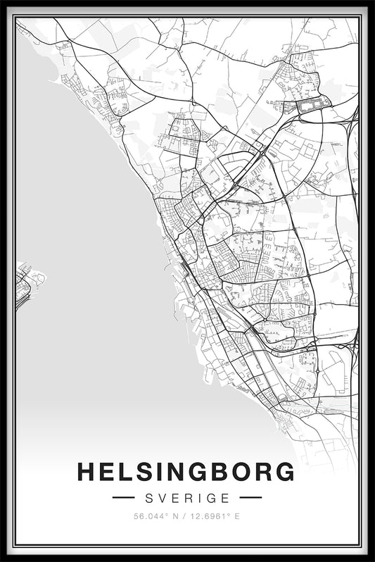  Helsingborg-Kartenposter