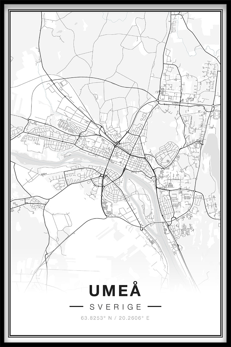  Umeå Kartenposter