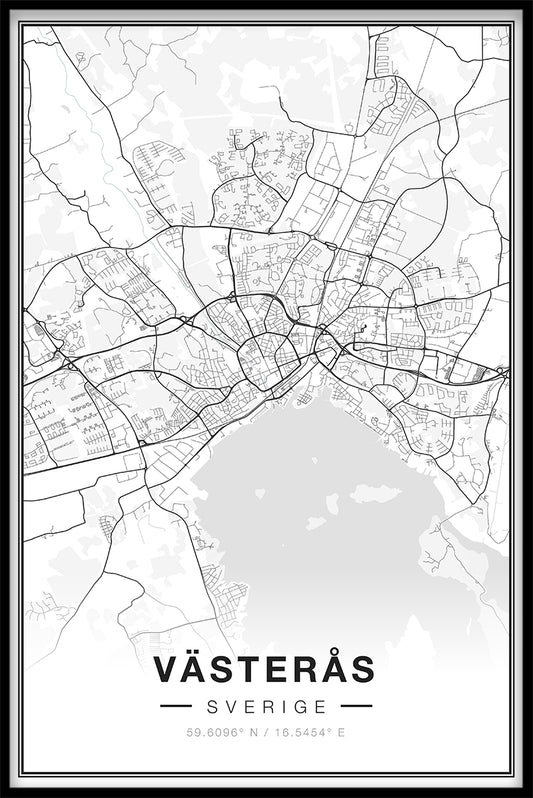  Västerås Kartenposter