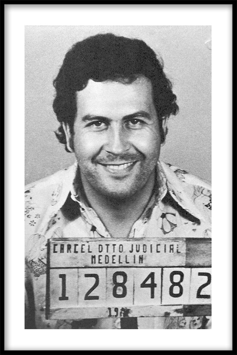  Pablo Escobar-Plakate