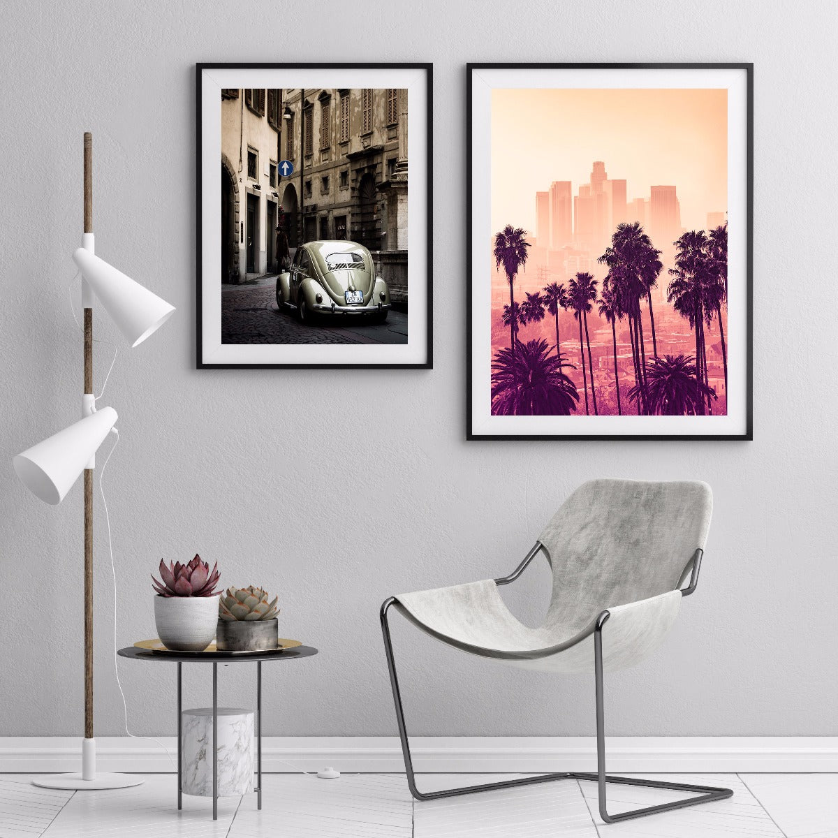  Skyline-Plakat von Los Angeles