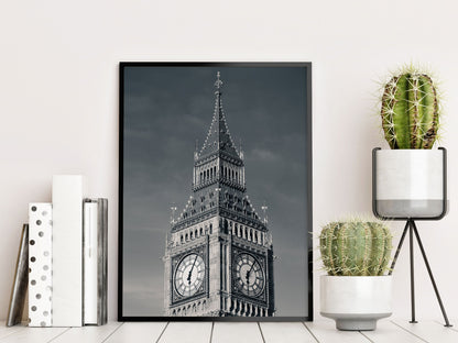  Big Ben-Uhr-London-Plakat