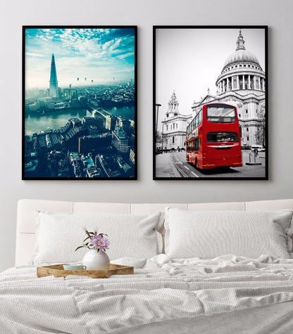  London Shard Skyline-Plakat