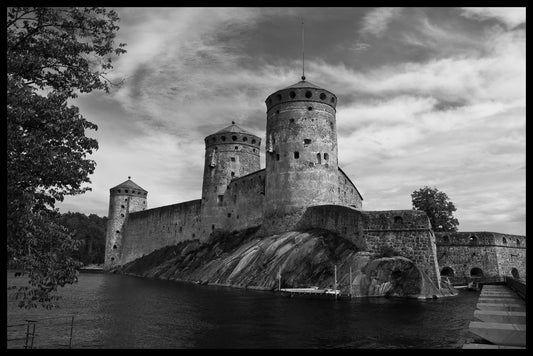  Olavinlinna-Festungsplakat