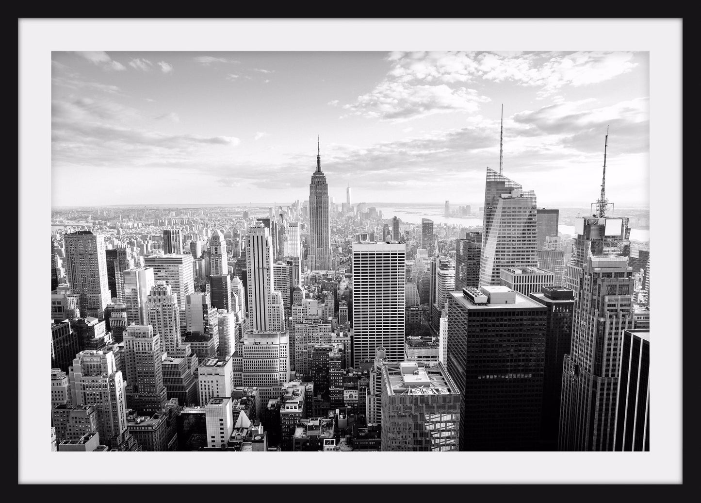  Vertikales Plakat New York Skyline